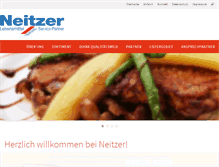 Tablet Screenshot of neitzer.de